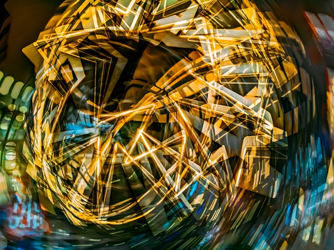 Futuristic digital network globe with glowing connections